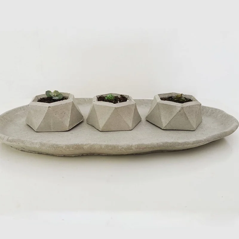 Форма для бетона неправильный дизайн поднос хранения ювелирных изделий