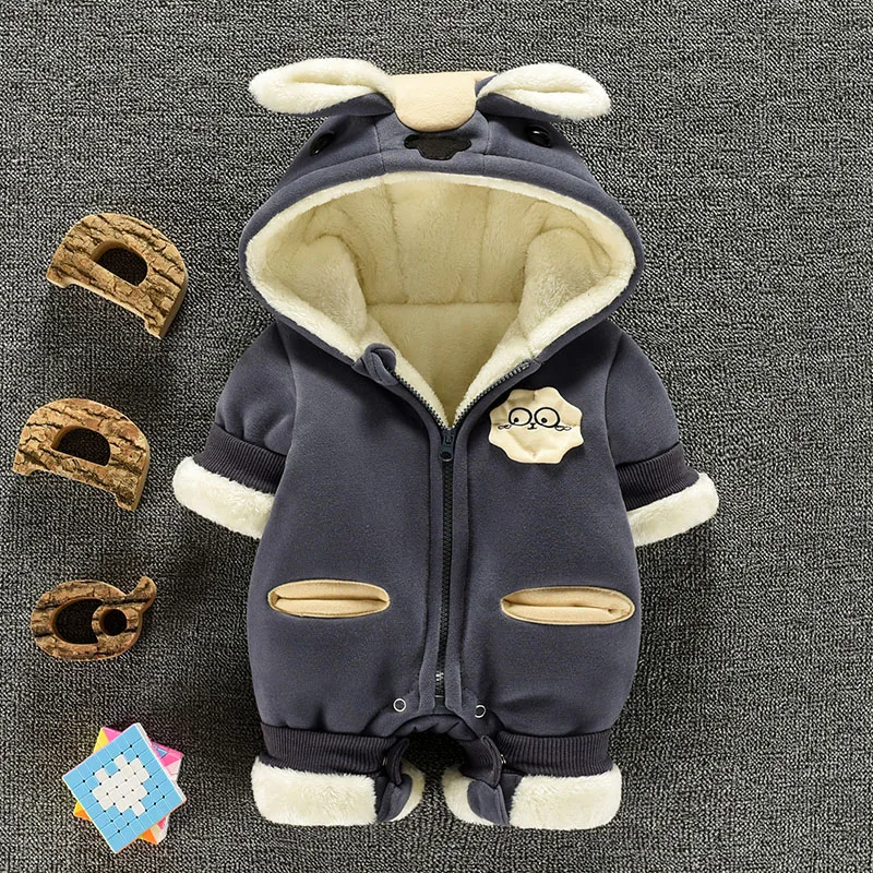 IYEAL комбинезон для новорожденных мальчиков зимняя одежда маленьких девочек