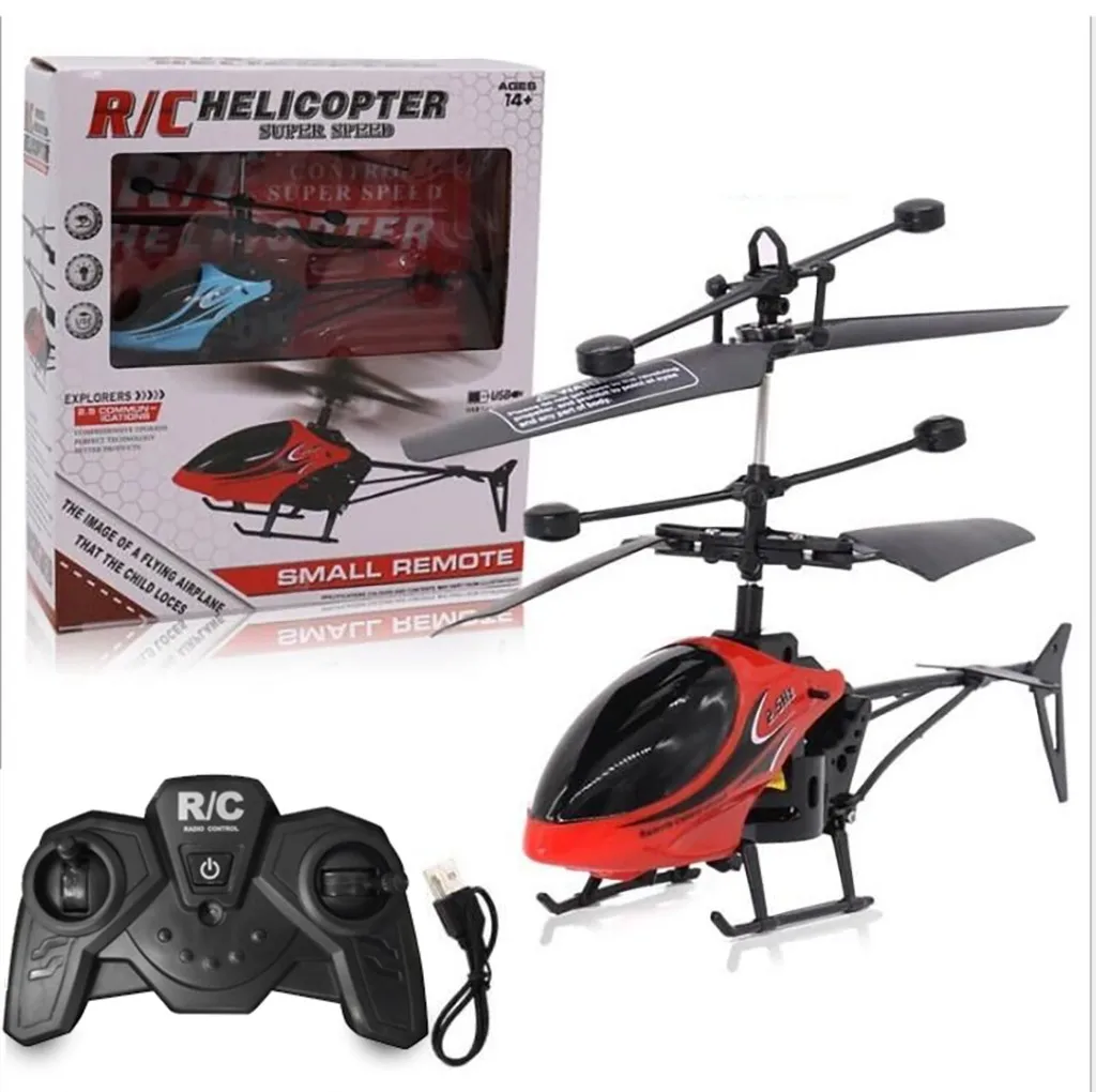 

Mini RC Infraed Induction Helicopter Aircraft Flashing Light Toys Remote Control Aircraft Helicopter RC Drone Children Gift #50