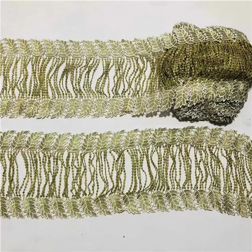 same as picture2 10yards Mix бежевые хлопковые кружева планки DIY Hometexile одежда edge-сверлильный Хлопок ленты хлопок Материал XM111803 - Цвет: same as picture2