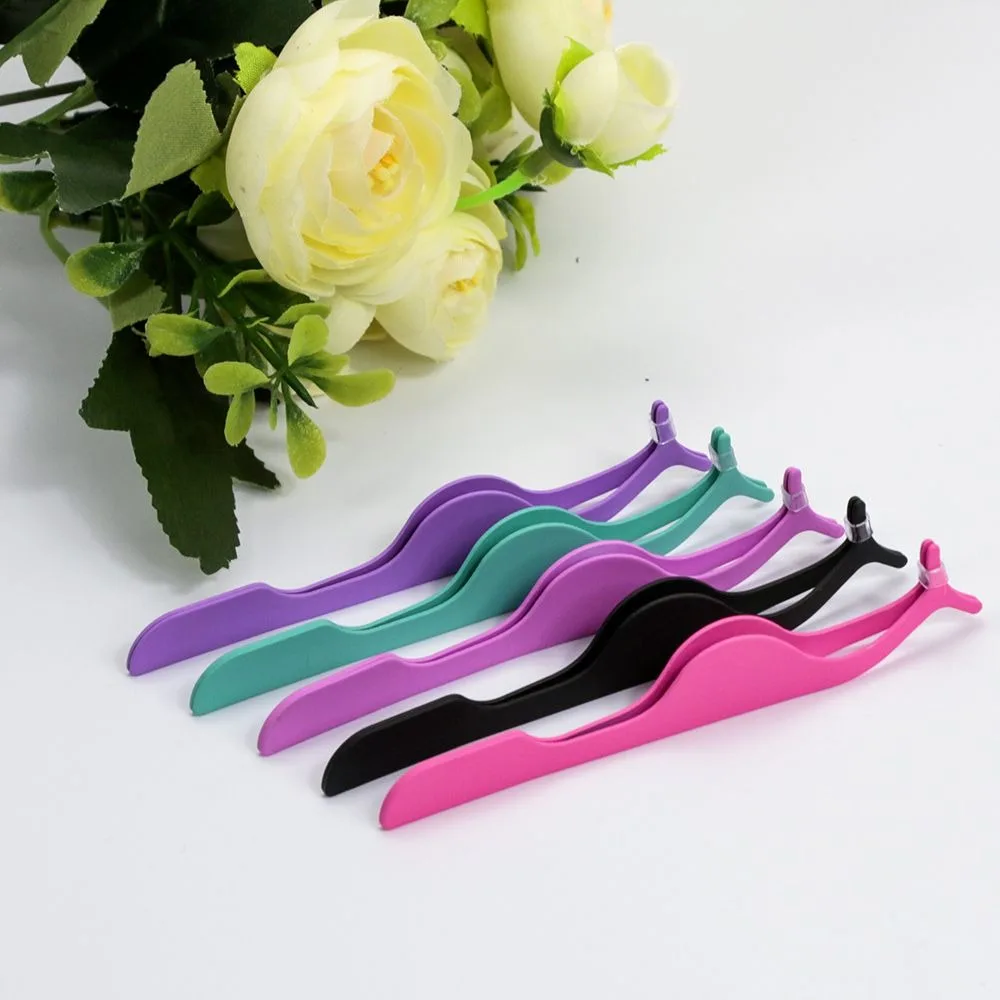 1 шт пинцеты для накладных ресниц Поддельные ресницы Аппликатор Щипцы завивки и