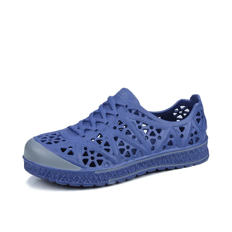 Мужские летние садовые сандалии Нескользящие легкие дышащие клоги Повседневная