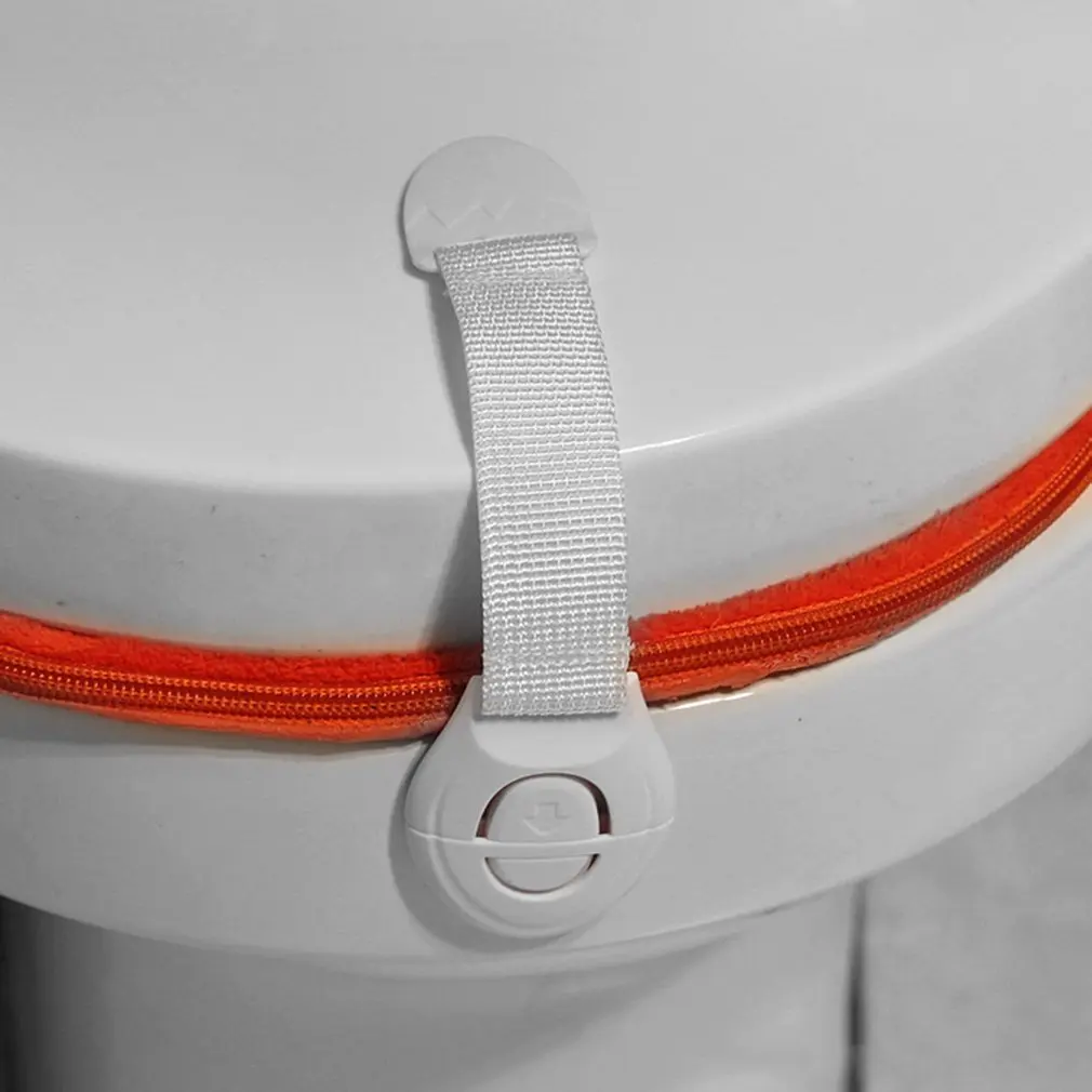 Cerraduras de seguridad duraderas para puertas de cajones, cerraduras de pl&aacute;stico para el cuidado de la seguridad de los ni&ntilde;os y beb&eacute;s, para armarios y ba&ntilde;os-4