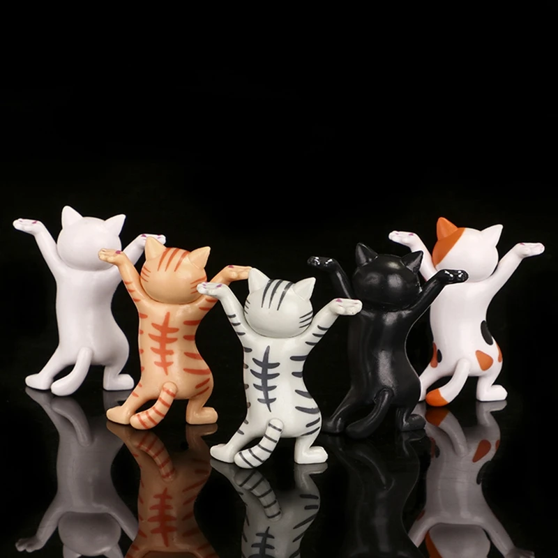 

Funny Toys Cat Coffin Dance Figure Weightlifting Cat Pen Holder Kids Toy Collection Gift Mystery Box Decor Car Interior Ornament