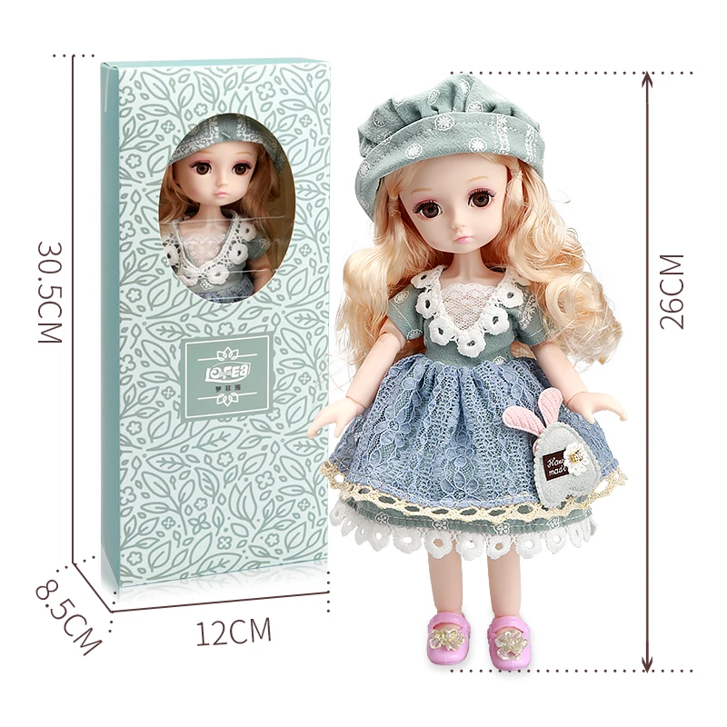 Шарнирная кукла 1/6 шарнирные куклы с одеждой обувью париком волосами макияжем