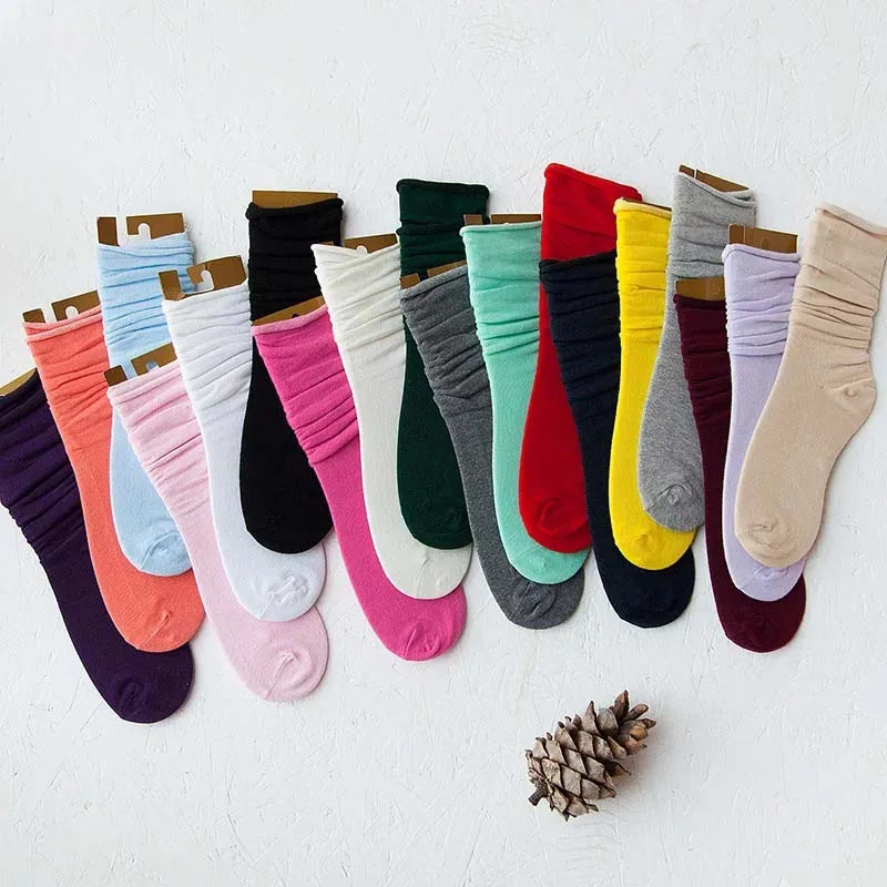 1 пара женский тонкий носок на каждый день Осень-зима с соединением Songkou обжимные