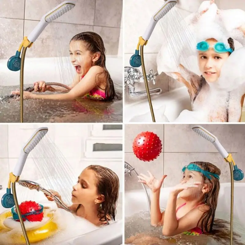 

Bathroom Shower Hook Free Punching Seamless Adjustable Fixed Base Shower Accessories Creative Shower Rack Faucet Replacement