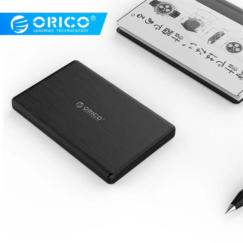 ORICO 2,5 дюйма USB3.0 жесткий диск Micro B внешний жесткий диск чехол для 7 мм высокой Скорость чехол для жесткого диска