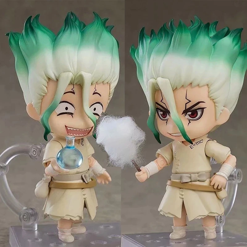 

10cm Anime Figures Dr.STONE Ishigami Senku #1262 Q Clay Anime Figures Toys Action Figure Collection Model Doll Birthday Gifts