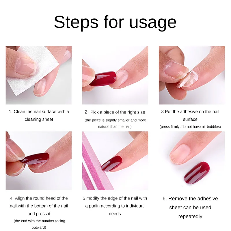 

Nail Art Stickers DIY Manicure Decoration Decals Accessories Fashion for Women KG66