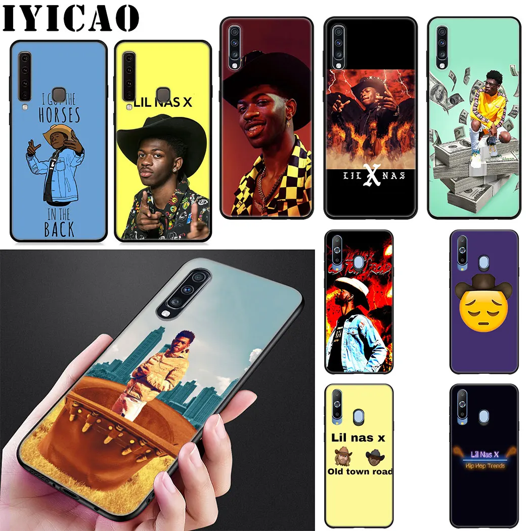 IYICAO певица Lil Nas X Мягкий силиконовый чехол для телефона samsung J6 A9 A8 A7 A6 плюс 2018 A5 A3 2016