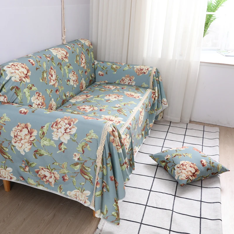 Чехол для дивана в американском стиле кантри роскошный высококачественный чехол