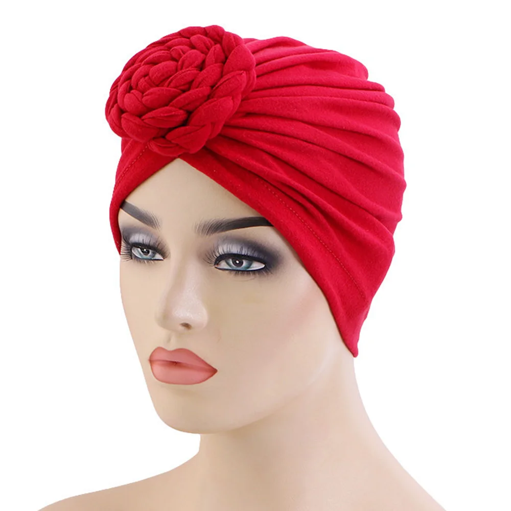 Головной Топ Плетеный телефон Эластичная головная повязка для женщин Turbante |