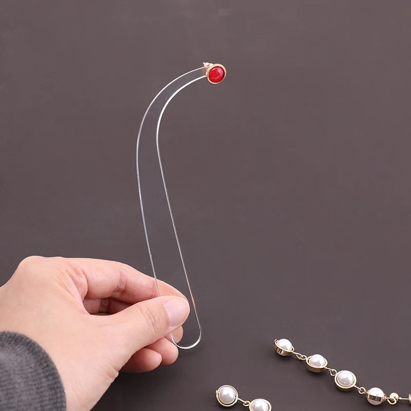 Акриловые серьги гвоздики в стиле интернет знаменитостей|Упаковка и стойки для