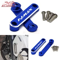 motorcycle cnc aluminum front axle coper plate decorative cover accessories for yamaha nmax 155 nmax155 2017 2018 with logo