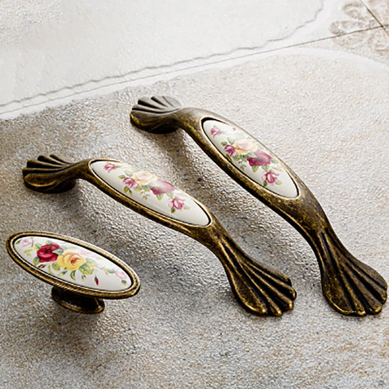 5 шт. керамические ручки для ящиков и шкафов | Обустройство дома