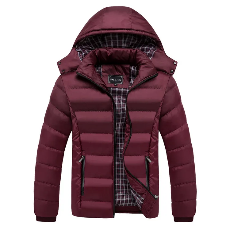 

Мужская теплая парка с капюшоном, размеры до 5XL