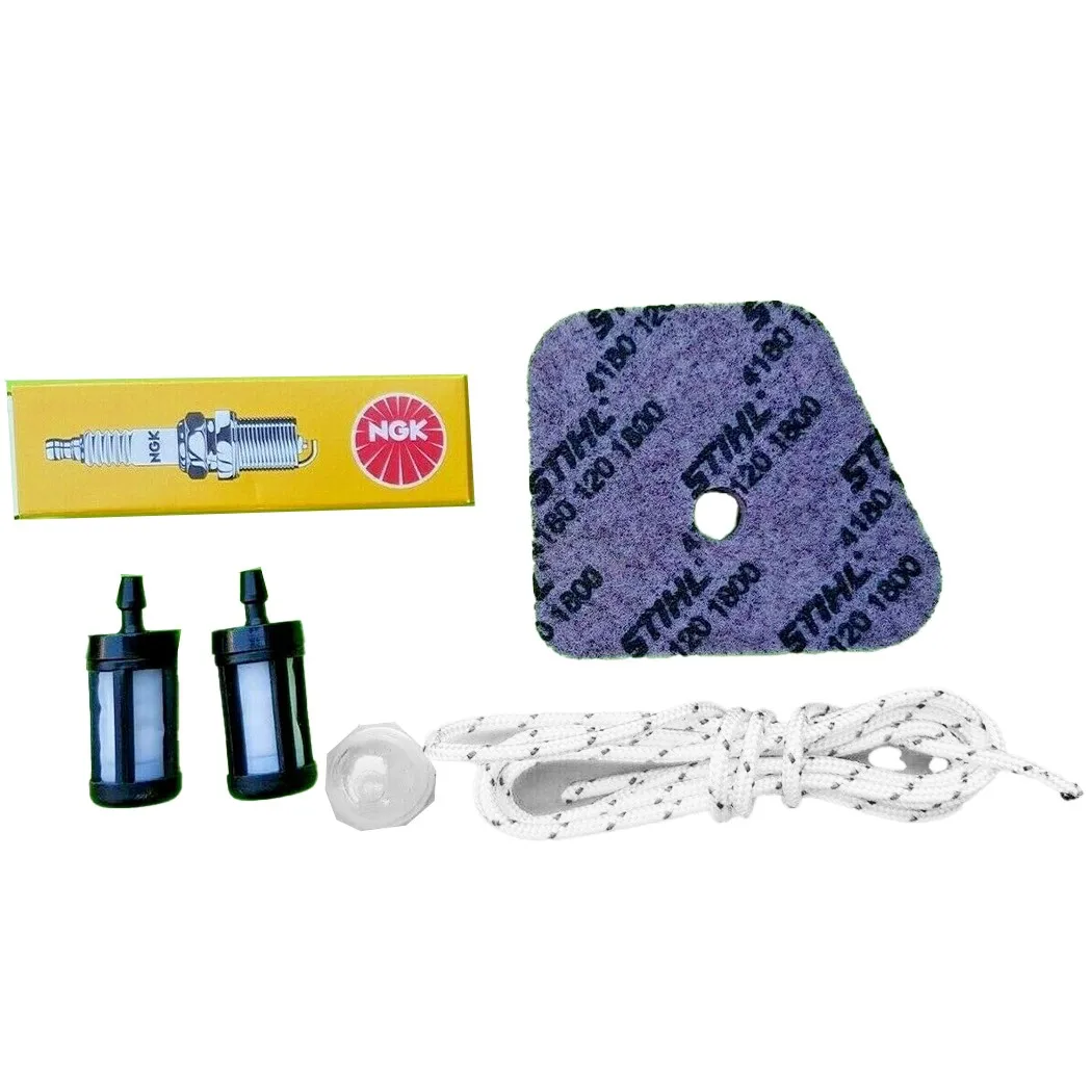 

For STIHL HL95 HL100 FS 90 FS100R KM90R KM100R KM130R HT101Service Kit Aluminum Fuel Filter Solvent Trap