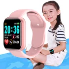 Детские наручные Смарт-часы для мальчиков и девочек, электронные часы, фитнес-монитор, шагомер, подарок, Reloj inteligente, 2021