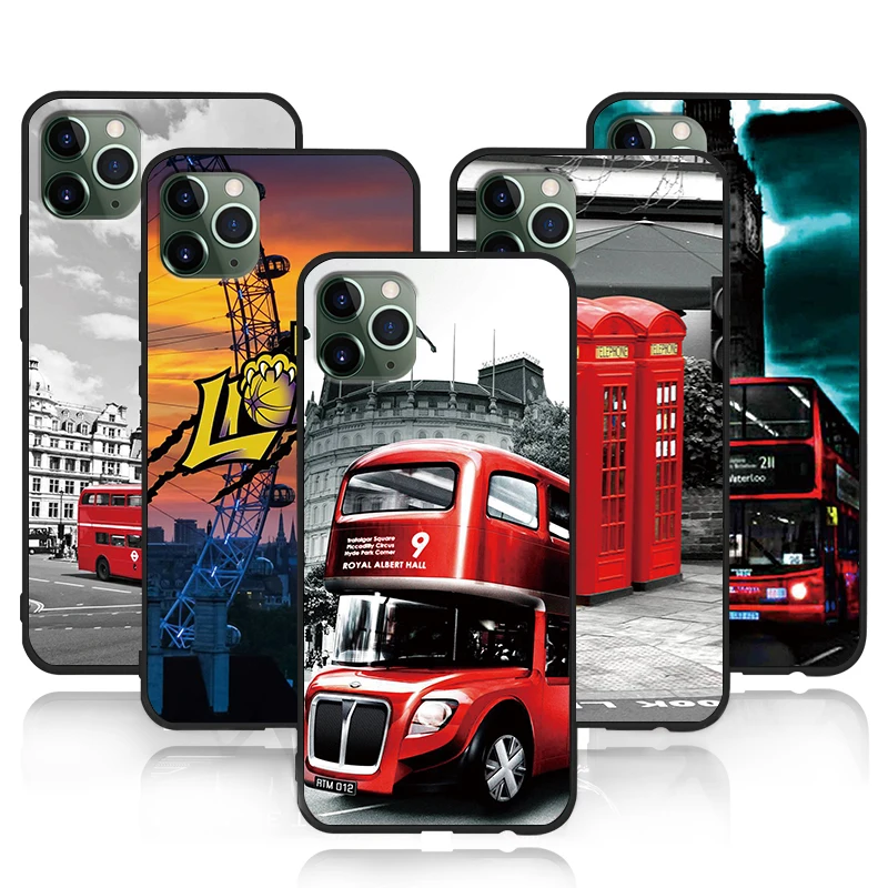 Чехол для телефона iPhone 11 Pro Max XR XS MAX X Apple 8 7 6 5S s Plus Babaite london bus|Чехлы-накладки| |