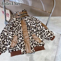 winter girls fur jacket baby fur coat toddler outwear kids clothes ins faux fur pocket covered button warm velvet 1 to 7 yrs
