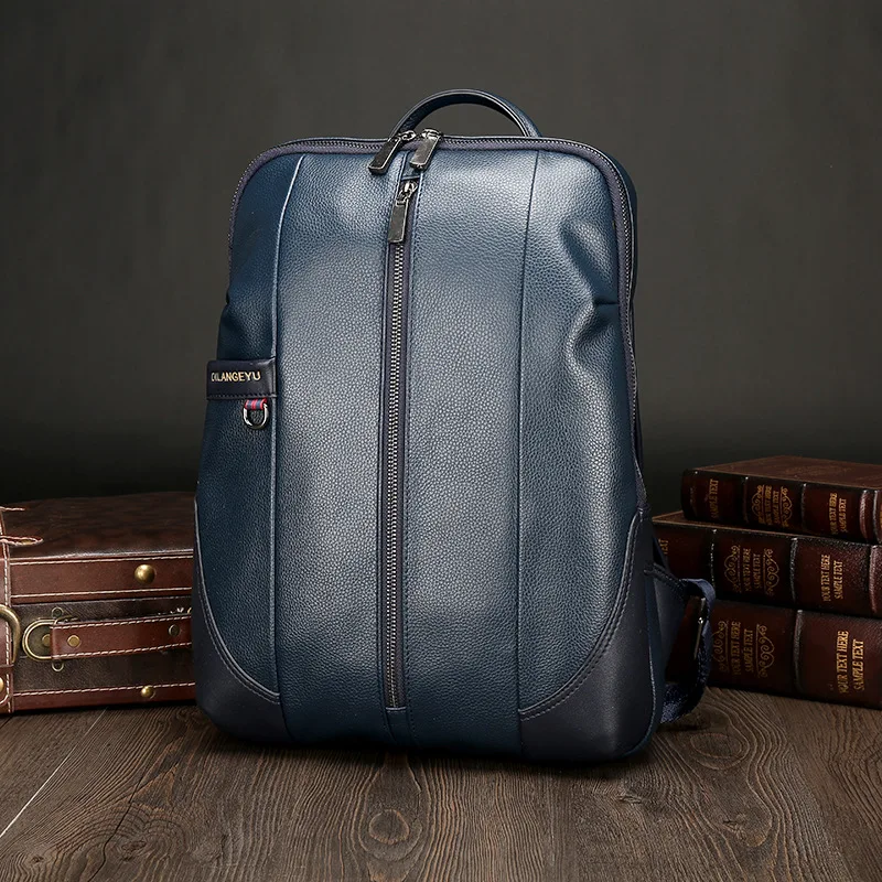 Новый корейский мужской деловой рюкзак через плечо сумка для отдыха и