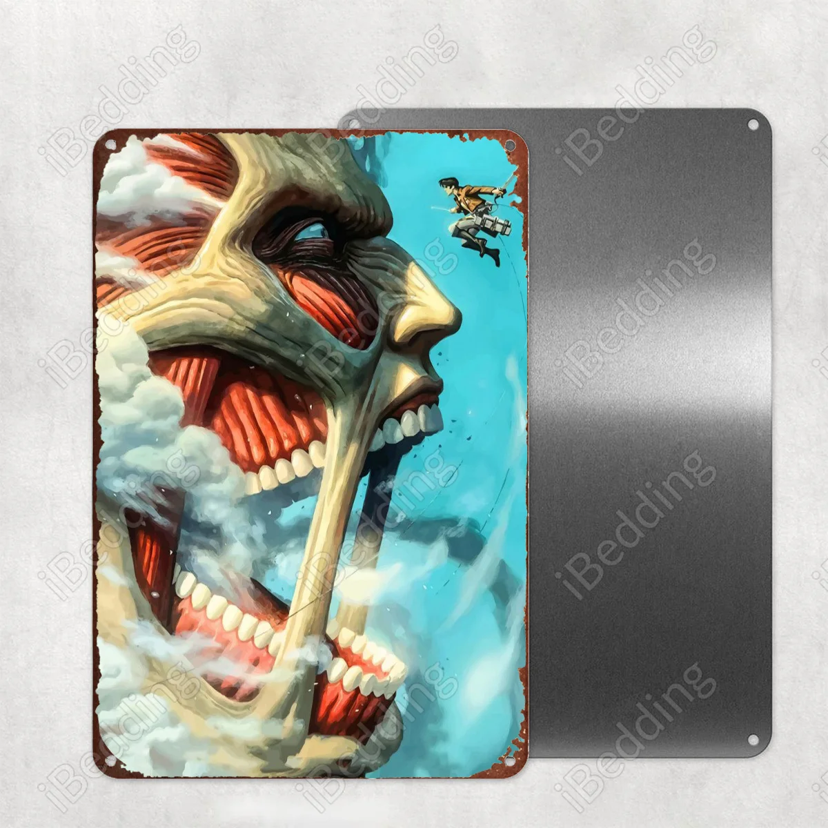 

Металлические знаки «атака на Титанов» 20 х0 см