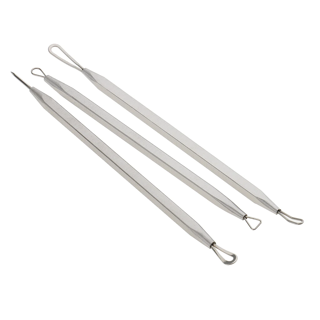 

MagiDeal Skin Care Blackhead Pimple Blemish Extractor Remover Tool Kit