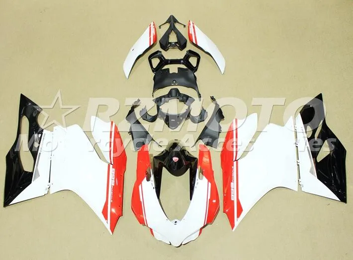 

Стильные новые комплекты обтекателей из АБС-пластика для DUCATI 899 1199 S R Panigale 12 13 14 899R 1199R 899S 1199 S 2012 2013 2014, красный и белый