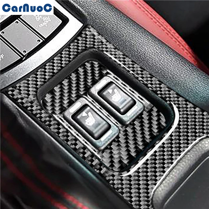 

Для Subaru BRZ Toyota 86 2017-2019, автомобильный подлокотник, рамка, обшивка панели, наклейка из углеродного волокна, аксессуары для стайлинга