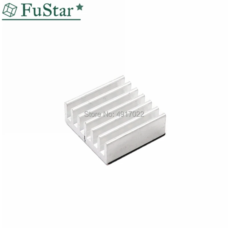 10 шт покрытые серебром компьютерный радиатор Алюминий теплоотвода для