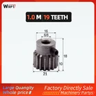 1 шт. Module1 19 т зубы Шпоры высокой точности Шестерни механизм реечной передачи руля рейка стеллаж для выставки товаров Шестерни 45 # Сталь 6 мм 8 мм диаметр