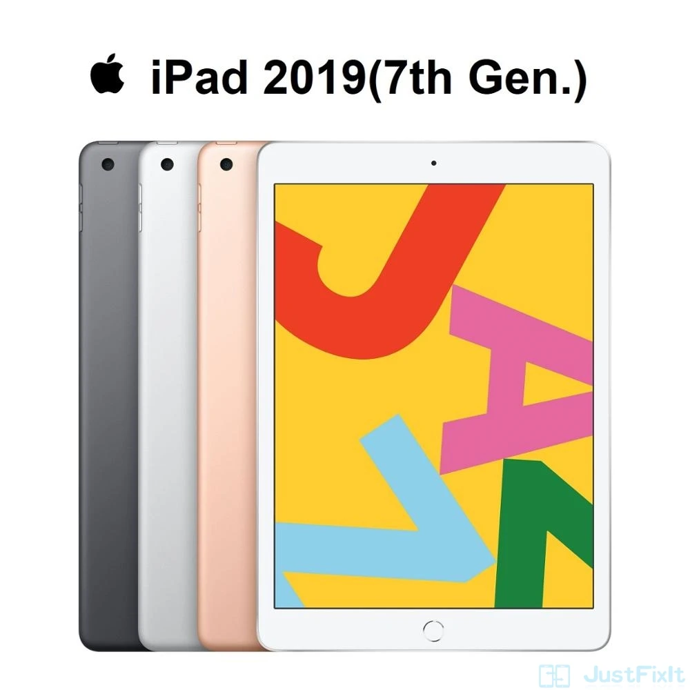 New Original Apple iPad 2019 7th Gen. 10.2" Retina Display Supporting Apple Pencil and Smart Keyboard IOS Tablet Bluetooth