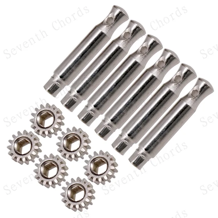 Набор колышек для тюнинга гитары тюнеры головки станка 1:15 шестерни и штифты