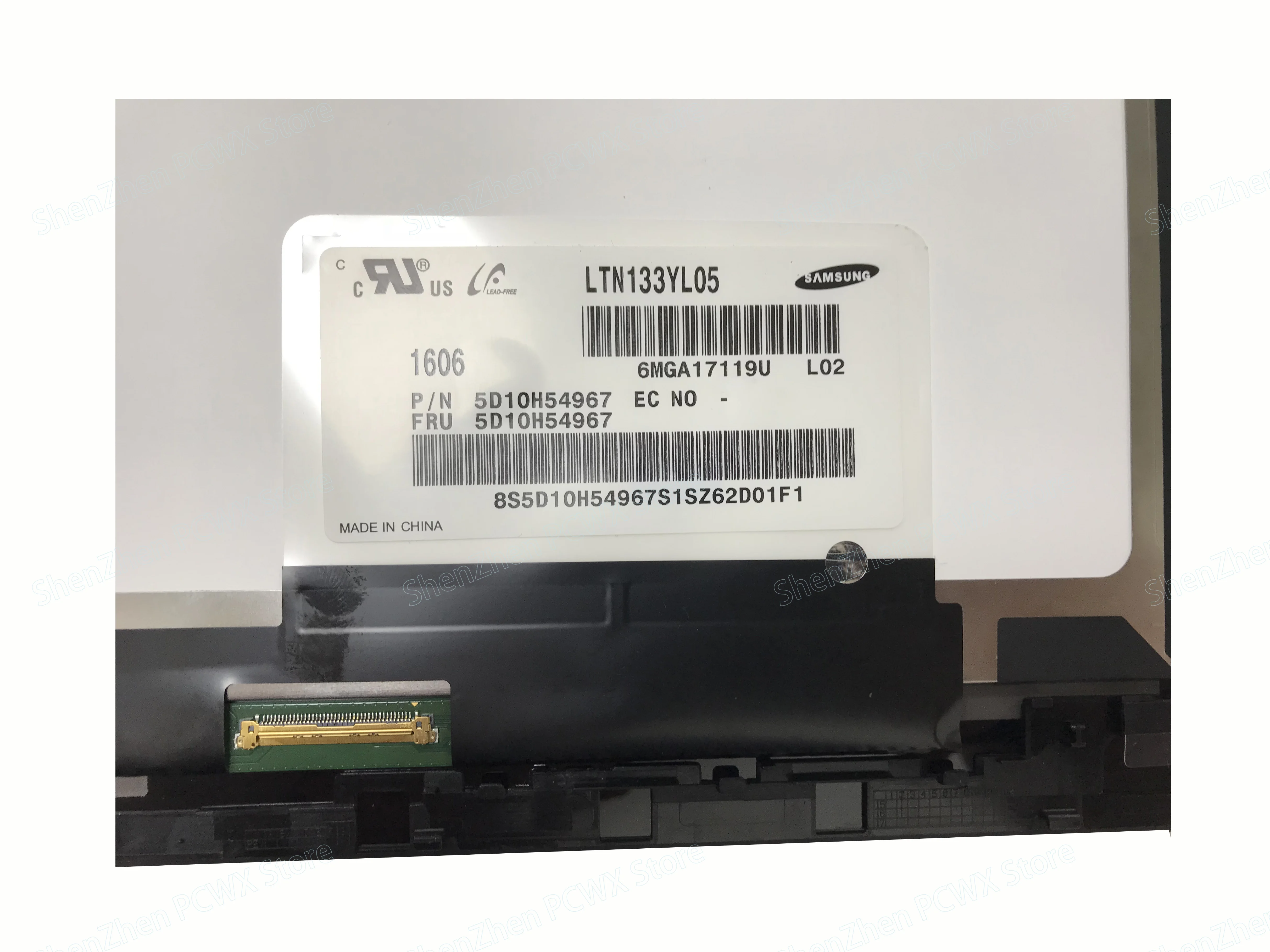 Оригинальный 13 3 ЖК дисплей со светодиодной панелью сенсорный экран в сборе с