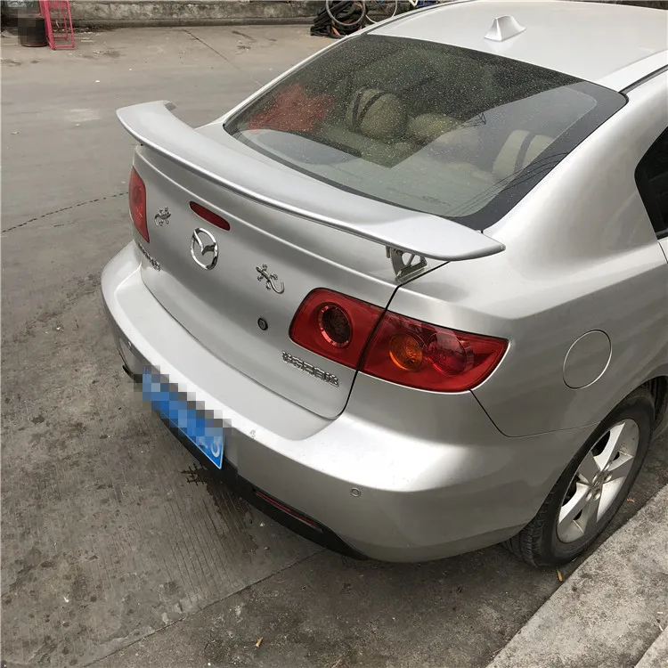 Спойлер для Mazda 3 2006 2013 Mazda3 RX8 спойлер из АБС пластика цветной задний
