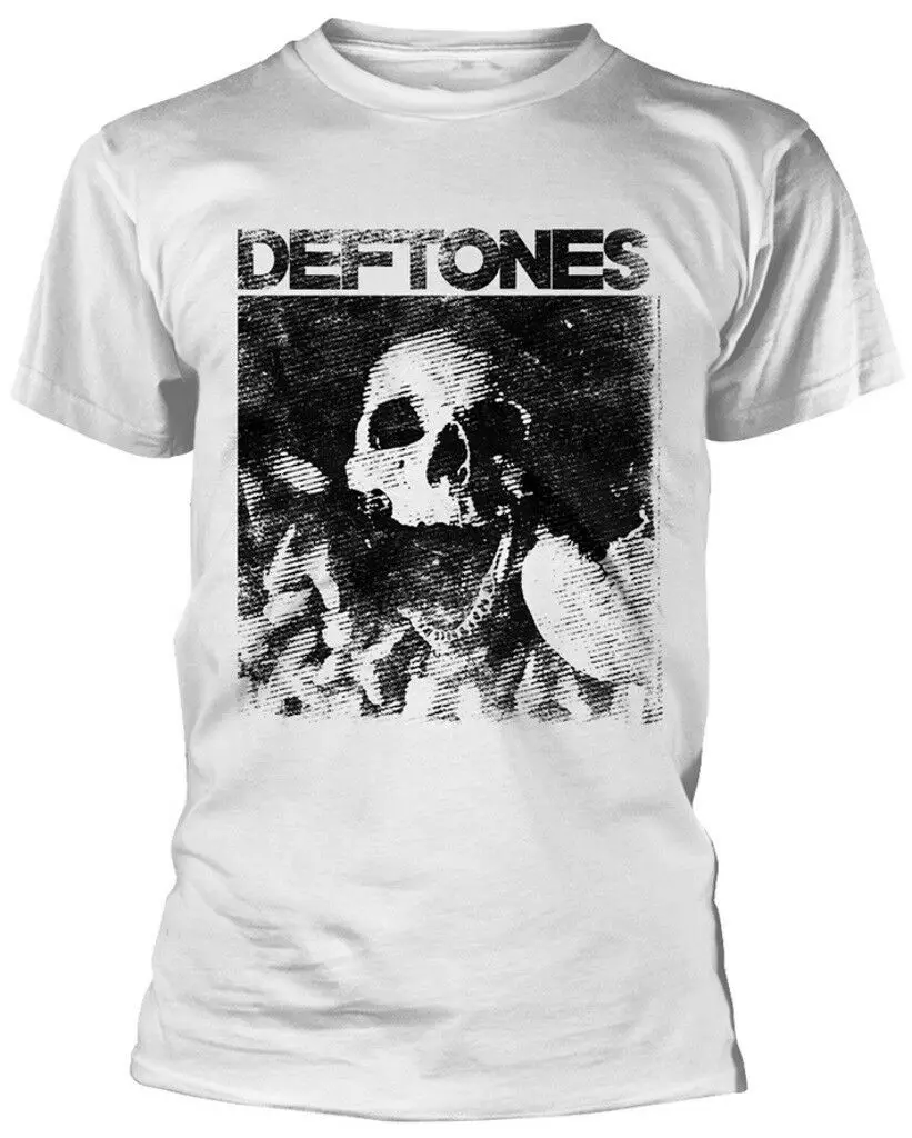 

Deftones 'Skull' (White) T-Shirt - NEW & OFFICIAL!