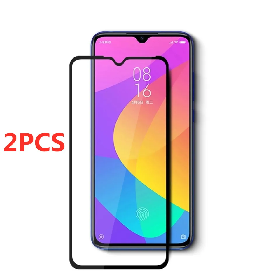 2 шт полное покрытие протектор экрана из закаленного стекла для Redmi Note