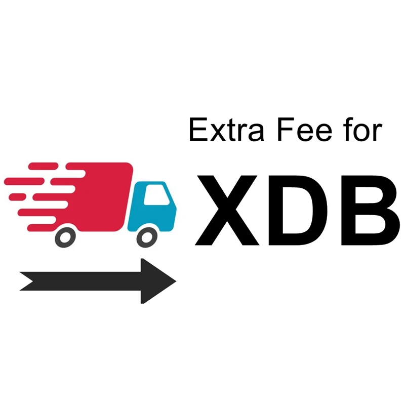 

extra fee for using XDB shipping