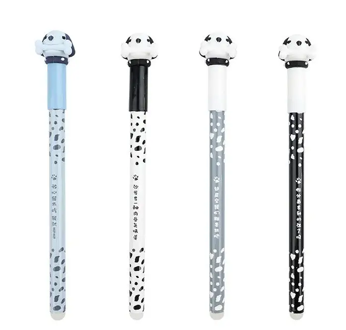 20 шт./компл. собака стираемая ручка милые синие чернила Kawaii Magic заправка шариковых