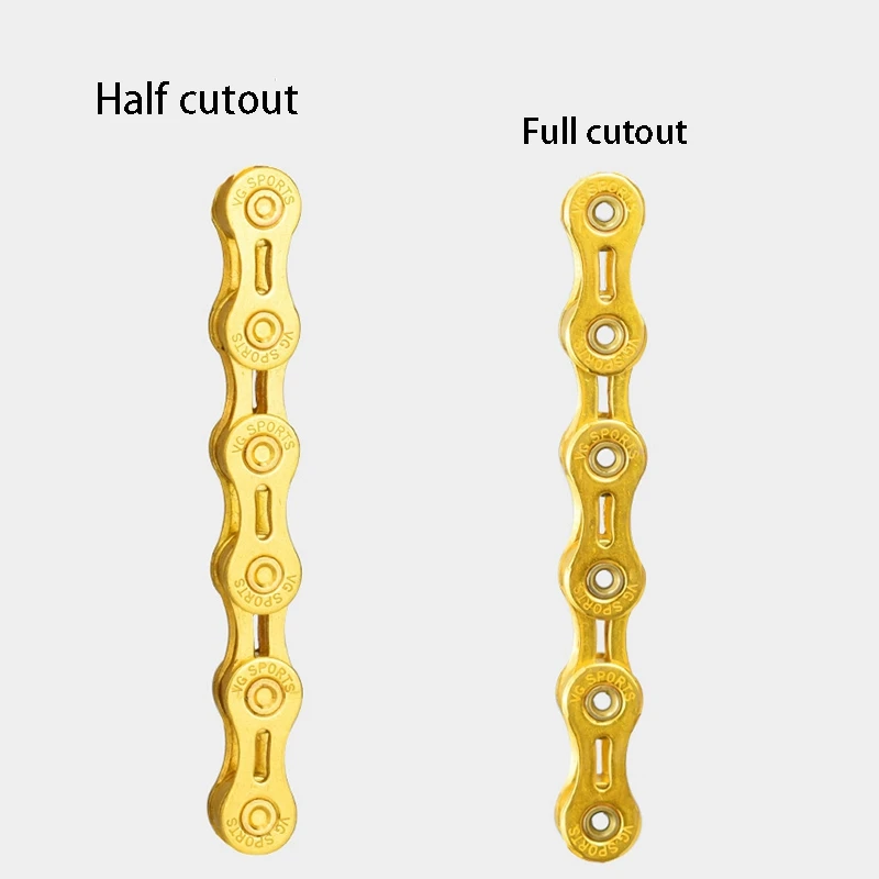 

Vg Sports Ultralight 9 Speed Bicycle Chain Bike Chain Full Hollow 116L Mountain Mtb Road Bike Chains
