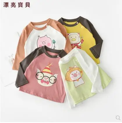 Футболка с длинными рукавами для мальчиков детская куртка новинка 2019 года