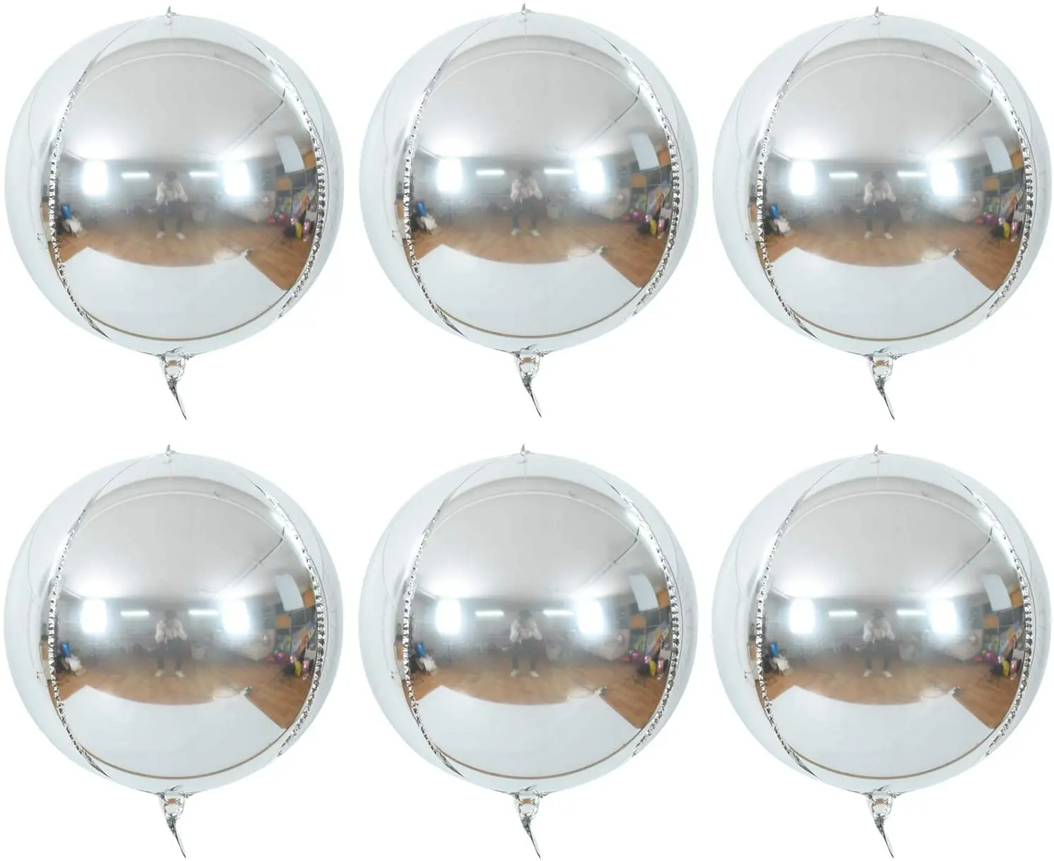 18 дюймов 4D воздушные шары большие Фольга шар круглый для свадьбы дня рождения или