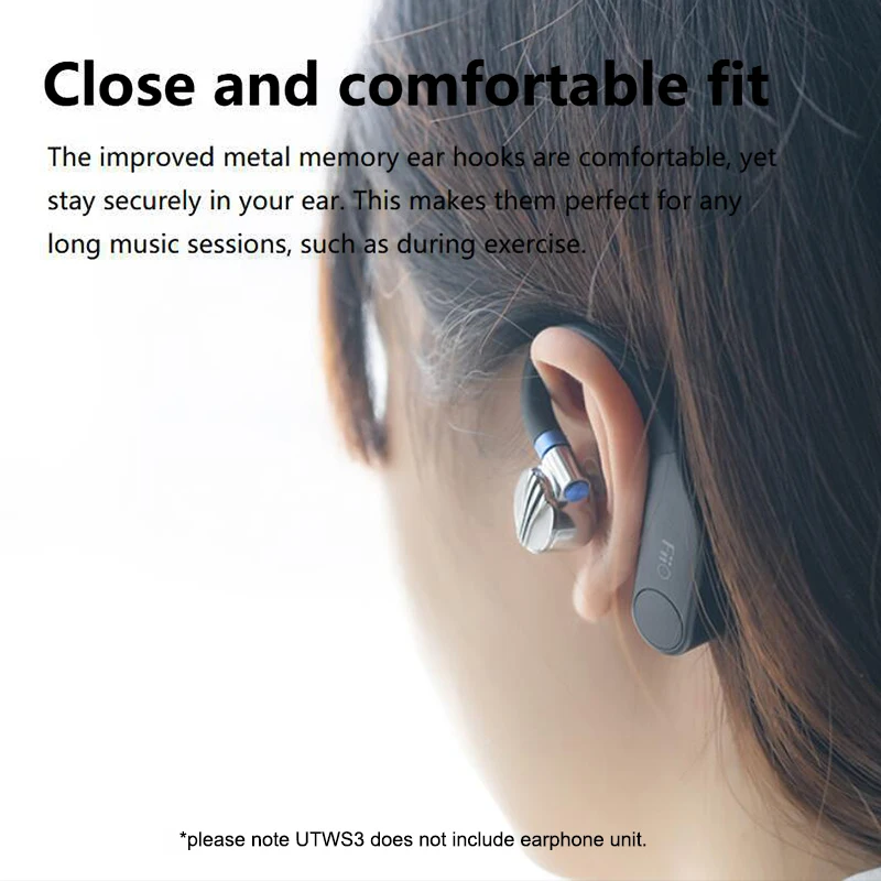 Усилитель беспроводного Bluetooth 5 0 FiiO UTWS3 усилитель MMCX/0 78 мм с 30-часовым зарядным