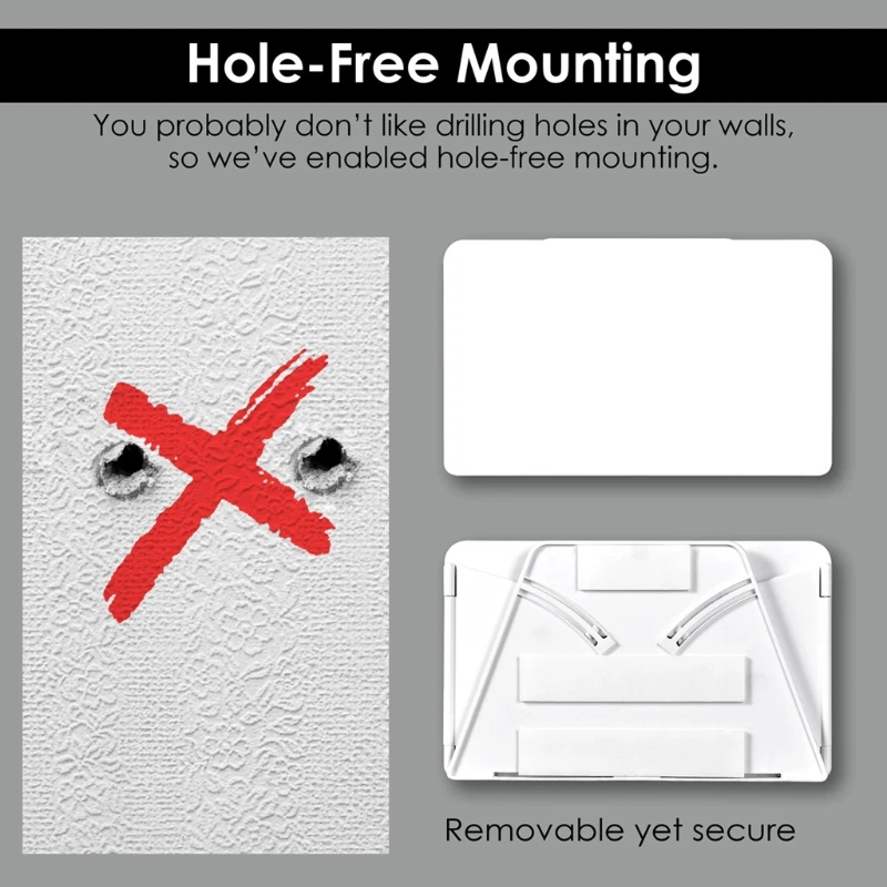 

Wall Mounted Organizer Storage Box Remote Control Mobile Phone Storage Case For PS5 Controller Holder Stand Container