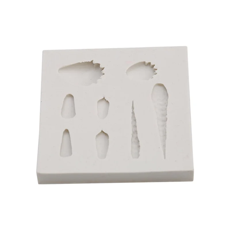 Силиконовая форма 3D растения-суккуленты цветок помадка для торта шоколада