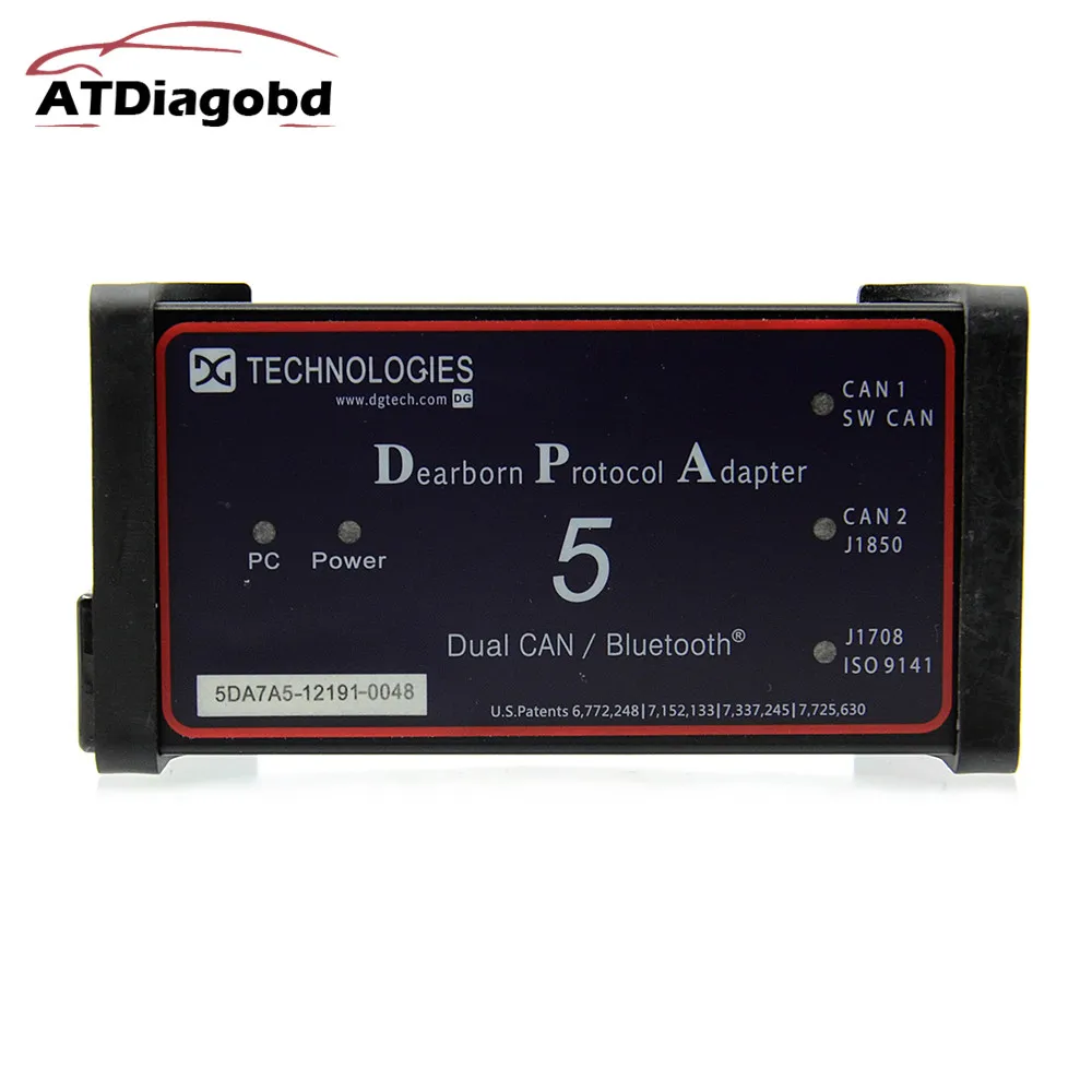 DPA5 Dearborn Protocol Adapter 5 лучшее качество тяжелых грузовиков сканер многоязычный Авто