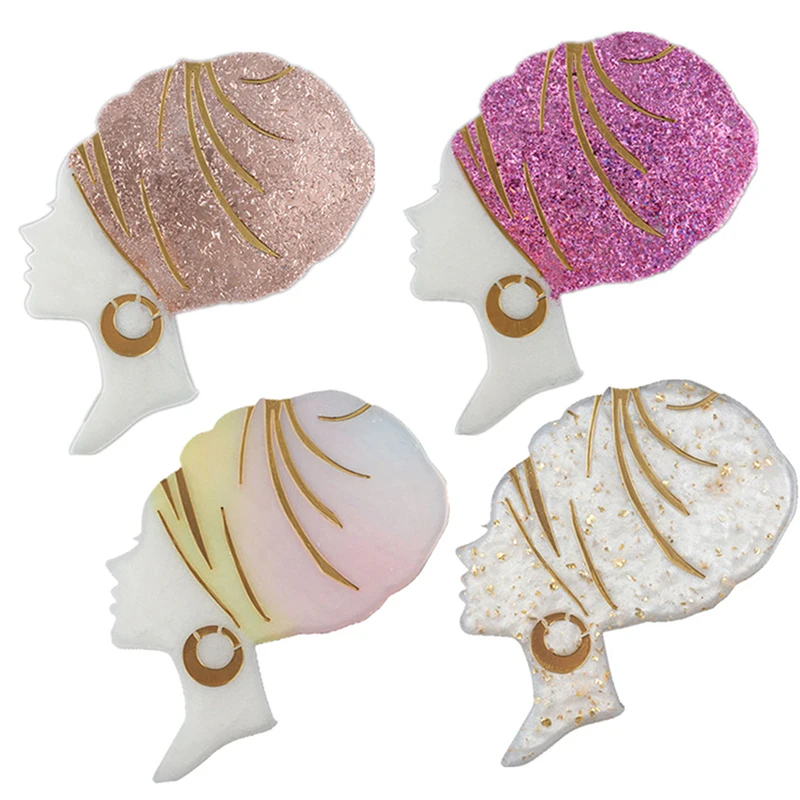 

1Pc Female Silicone Resin Mold DIY Making Coaster Cup Holder Craft Mould Human Head Coaster Tray Silicone Mould DIY