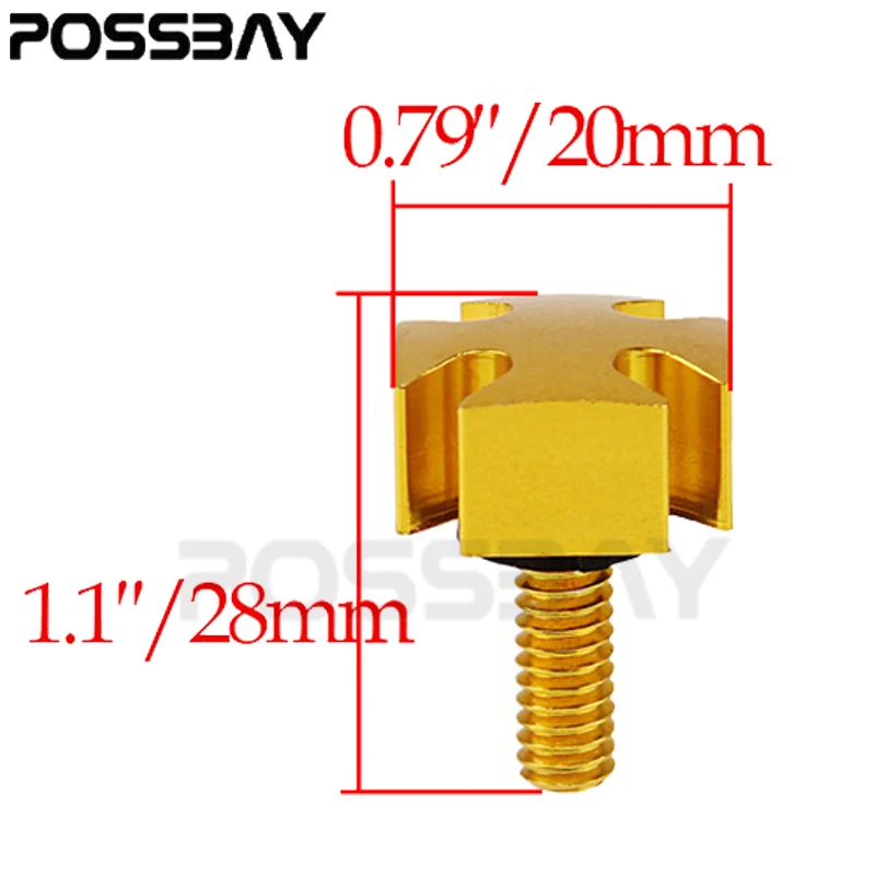 Задняя крышка POSSBAY для мотоцикла Cafe Racer под заказ Золотая задняя планшета Harley