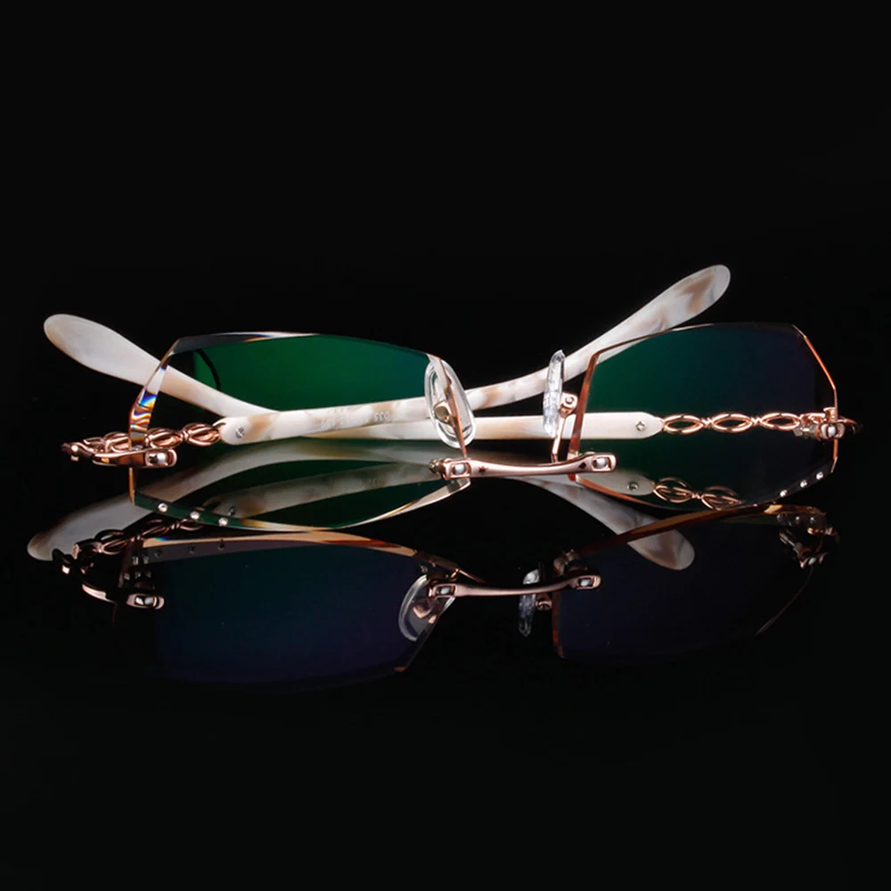 Роскошная Личная индивидуальная ручная оправа из чистого титана